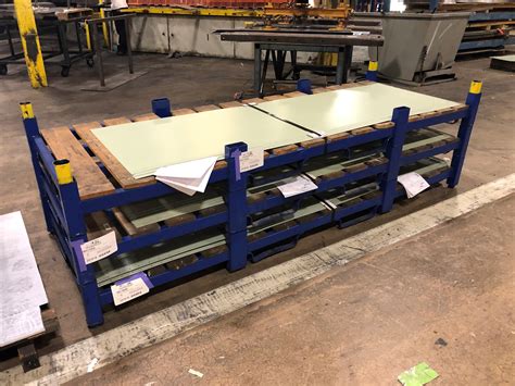 stackable steel pallets